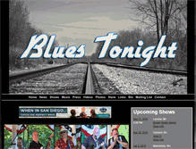 Tablet Screenshot of bluestonightband.com